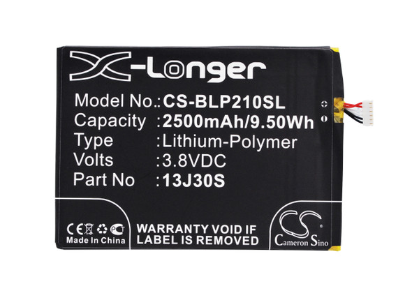Battery for BLU L210a L210i Life Pro 13J30S Mobile SmartPhone CS-BLP210SL